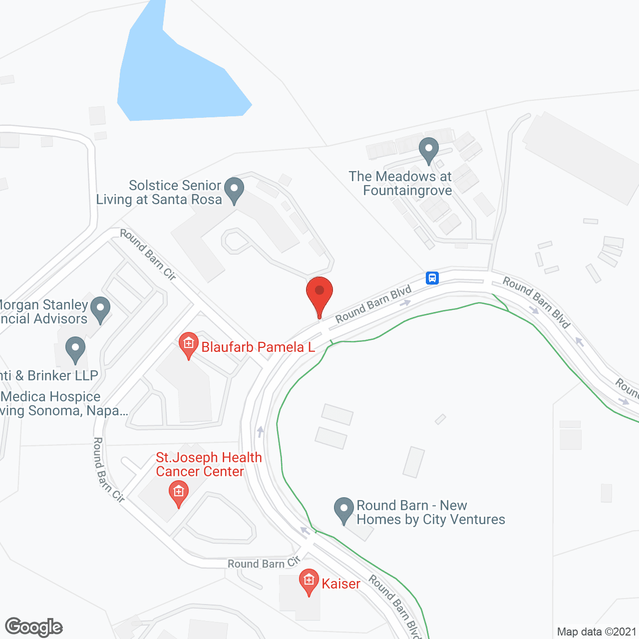 Solstice at Santa Rosa in google map
