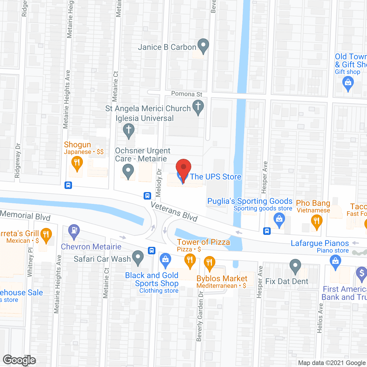 Clara's Sitting Service in google map