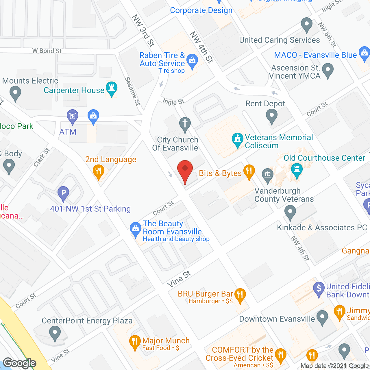 Market Street Living in google map