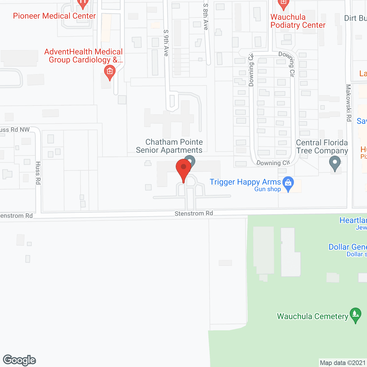 Chatham Pointe in google map