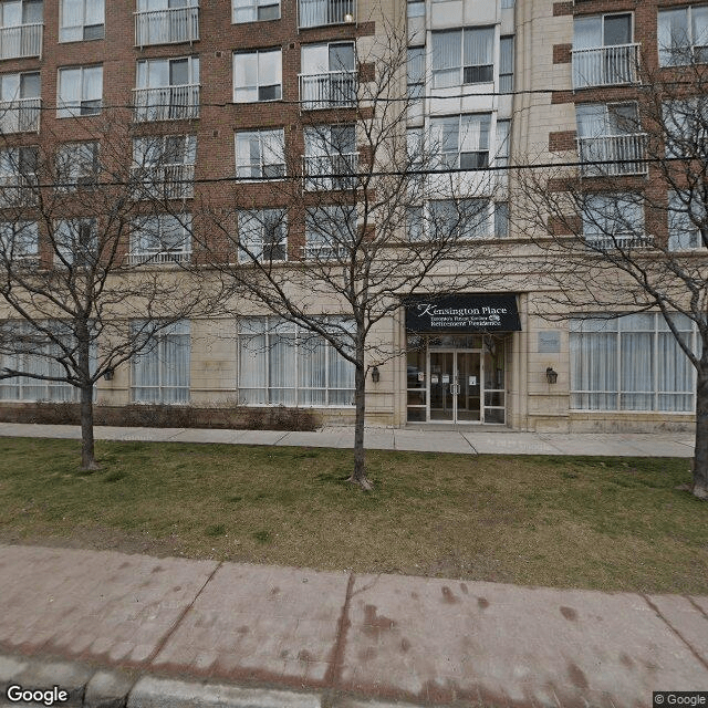 street view of The Kensington Place Retirement Residence