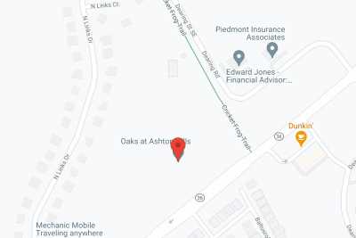 Oaks at Ashton Hills in google map