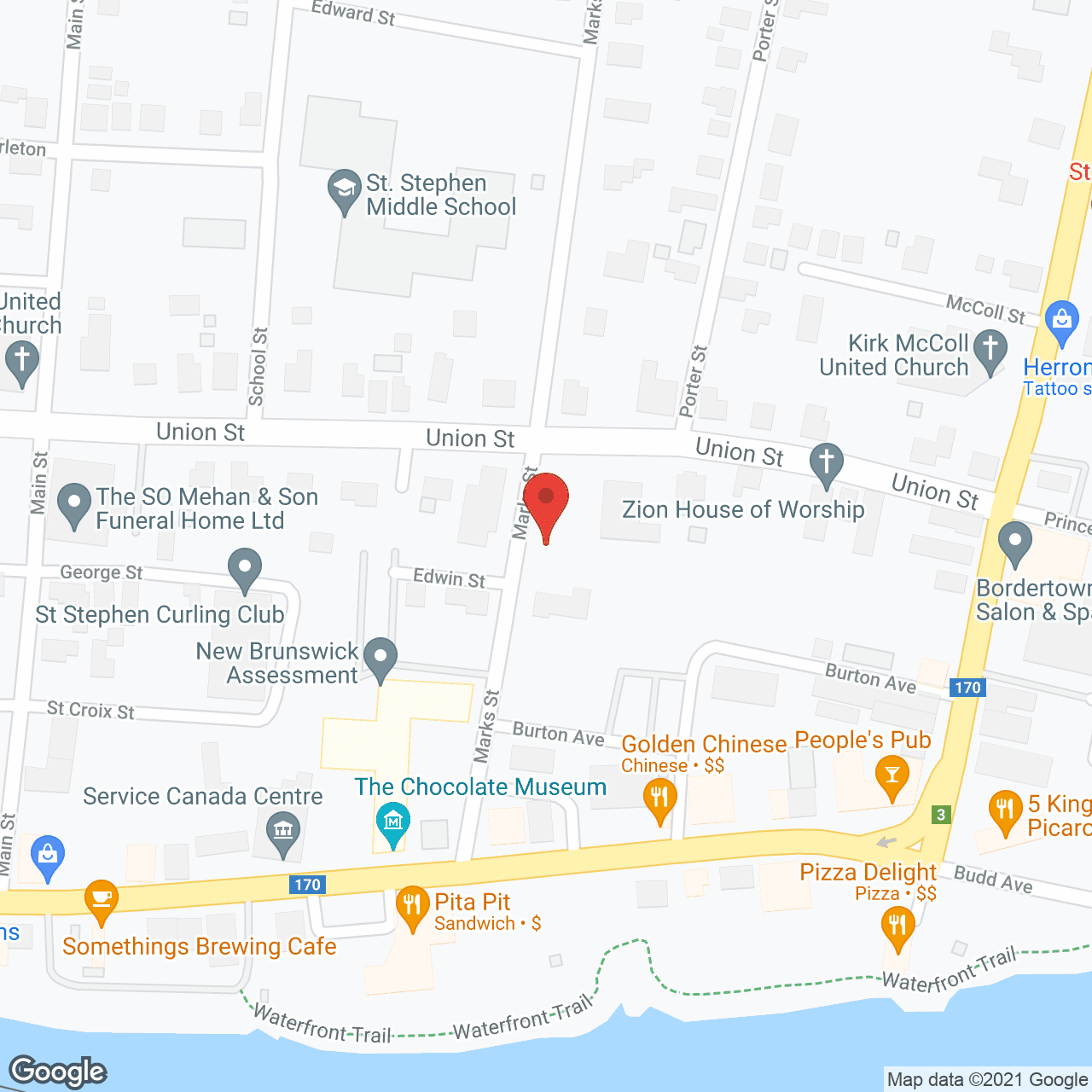 Lonicera Hall in google map