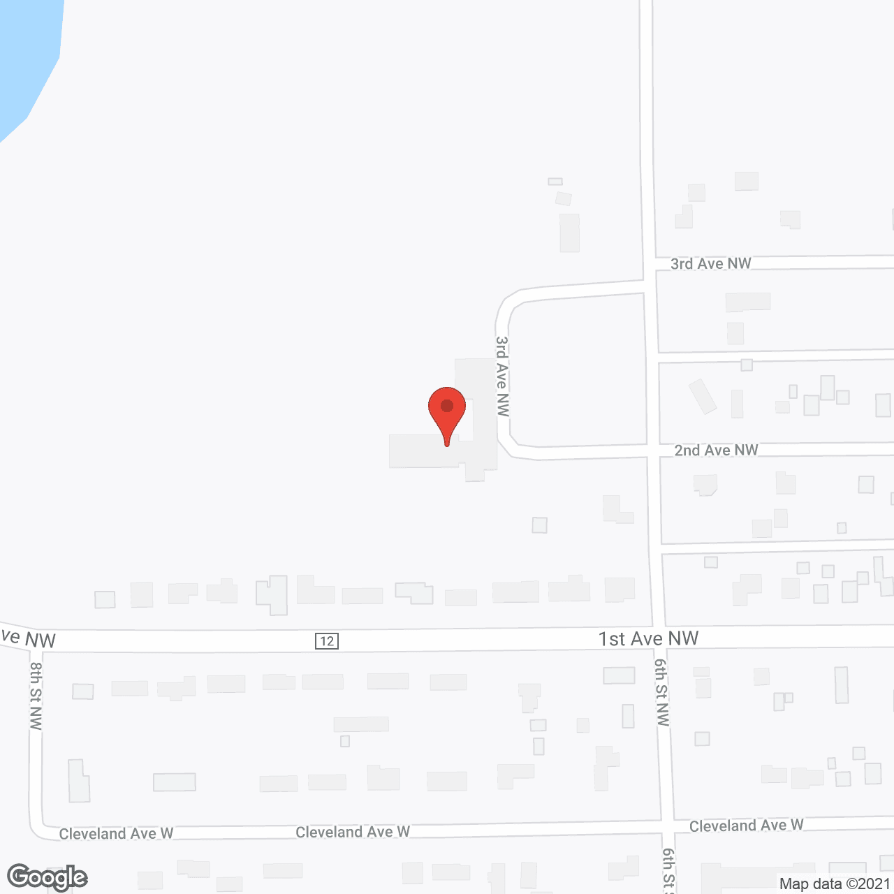 Parker Oaks Senior Living in google map