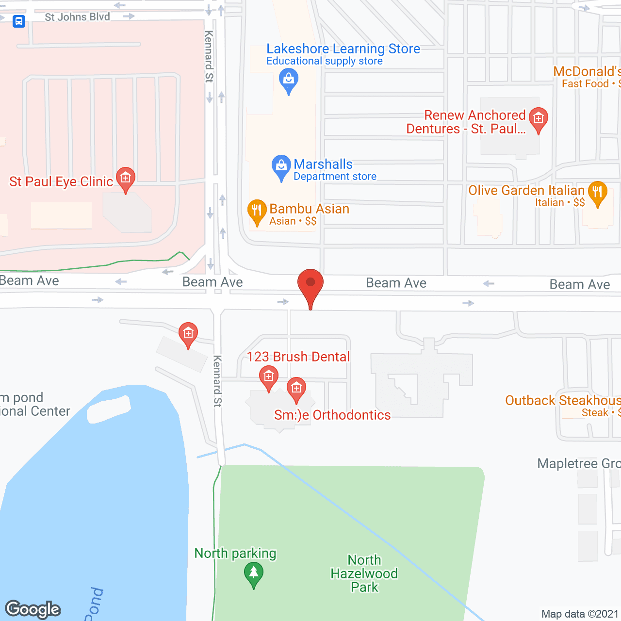 Boden Senior Living in Maplewood in google map
