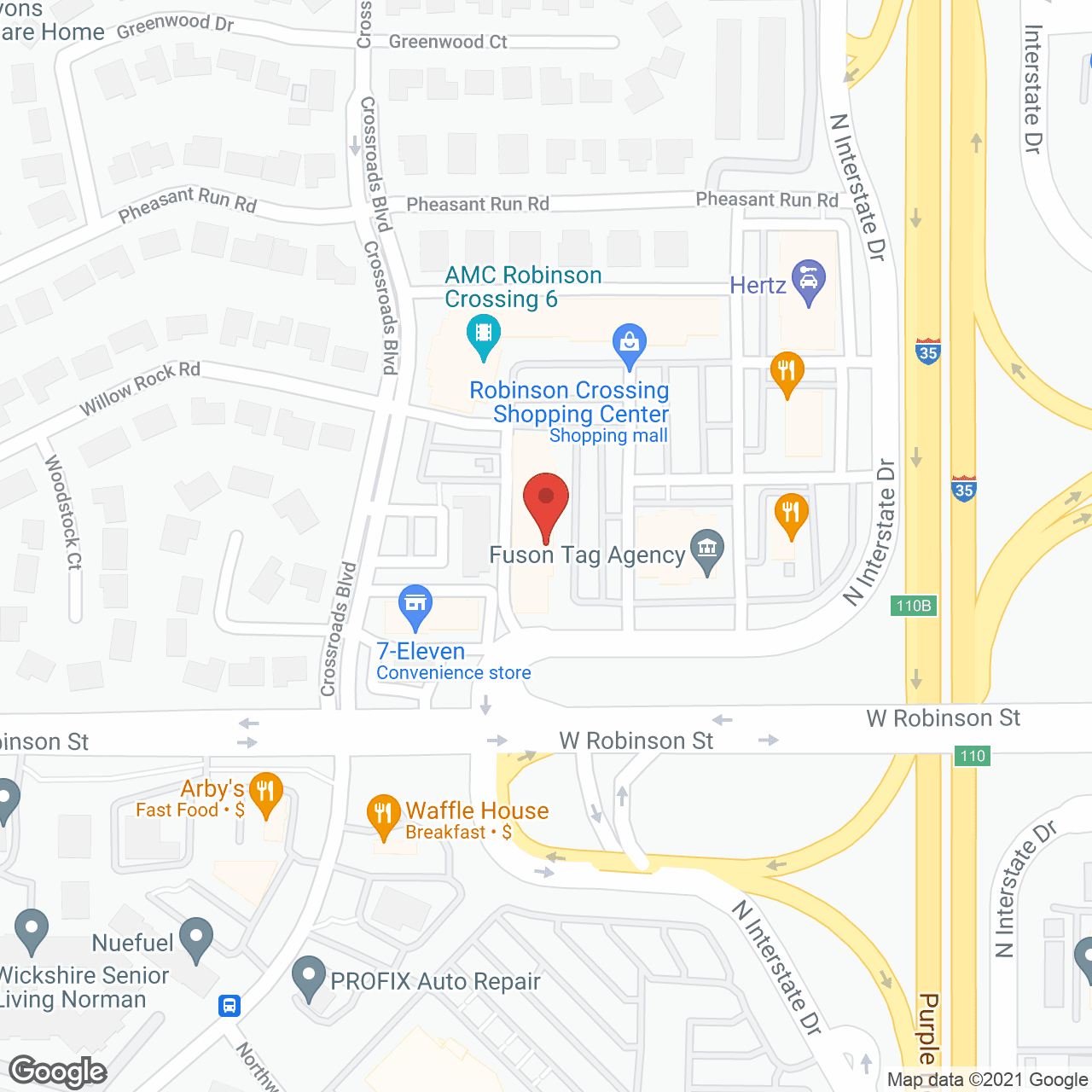 SYNERGY HomeCare of Norman in google map