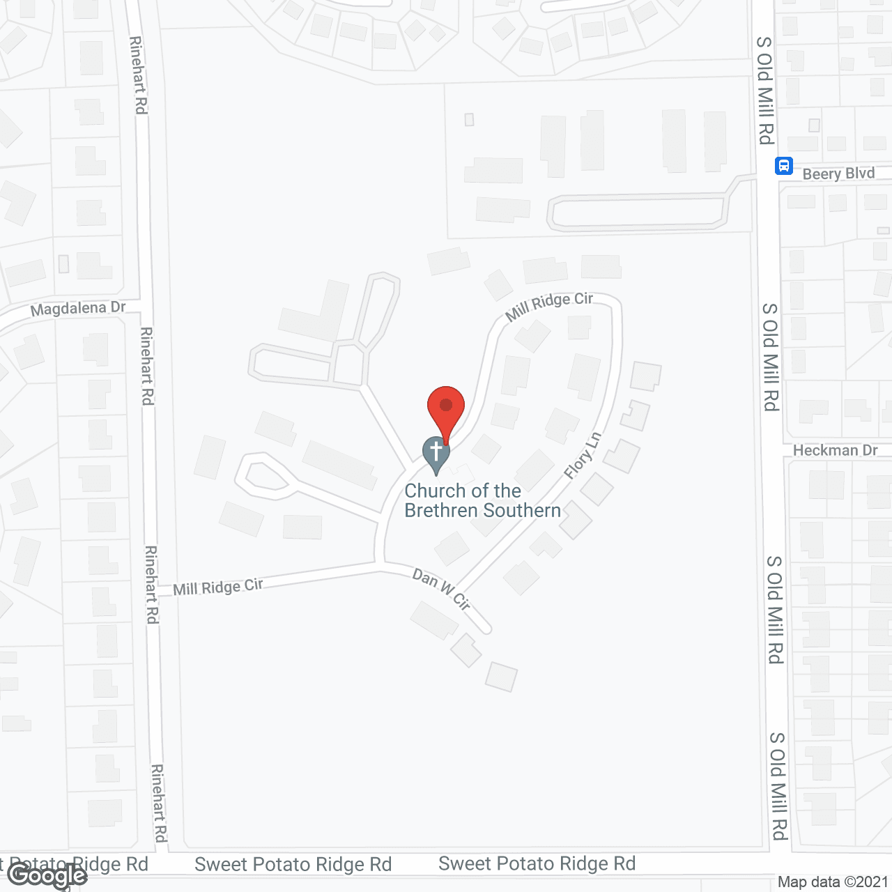 Mill Ridge Village Independent Living in google map