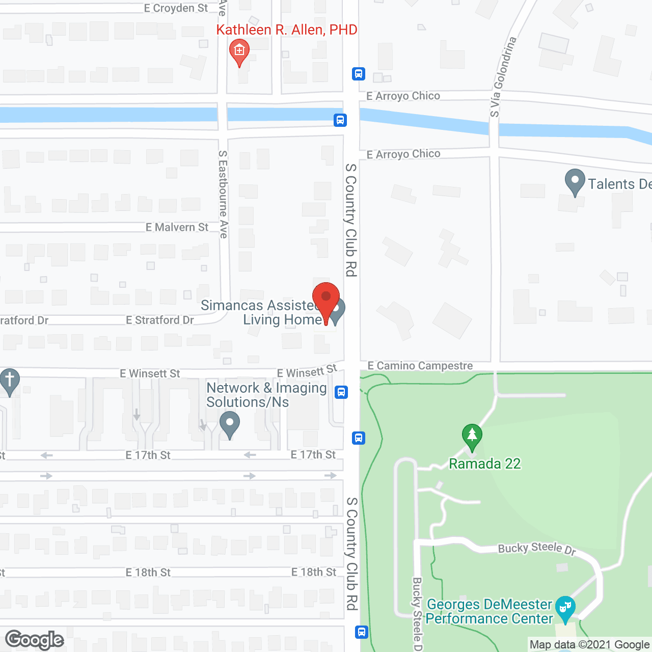 Casa Encanto in google map