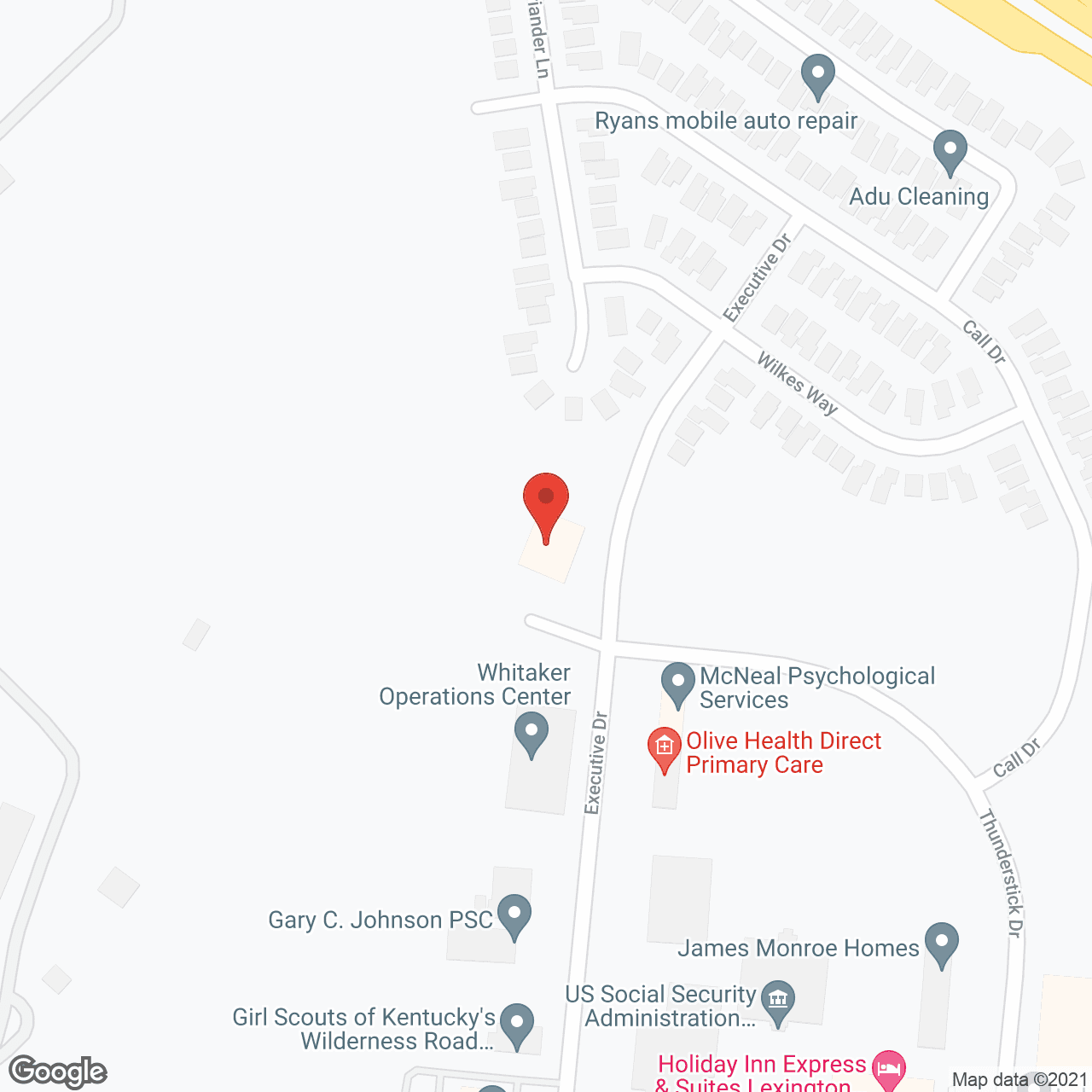 Pleasant Meadows Assisted Living - Lexington in google map