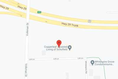 Copperleaf Memory Care of Schofield in google map