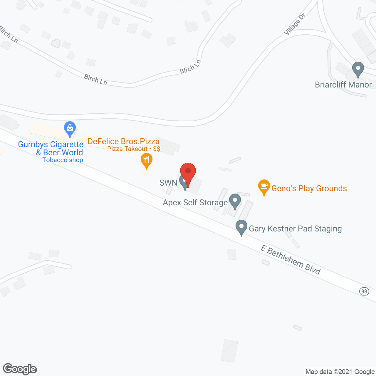 Woodview Independent Senior Living in google map
