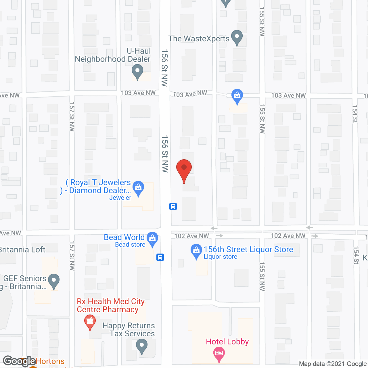 Davis Manor in google map