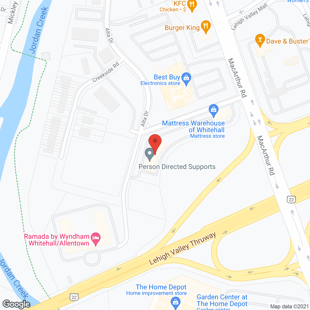 Nursefinders of Allentown in google map