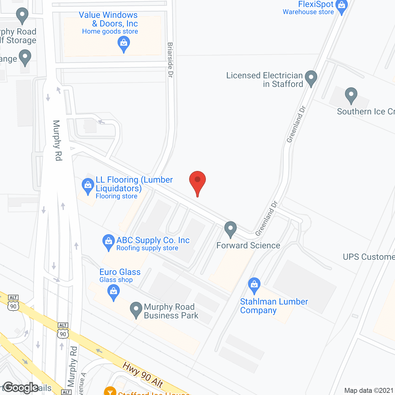 HomeWell Senior Care of Fort Bend - Stafford, TX in google map