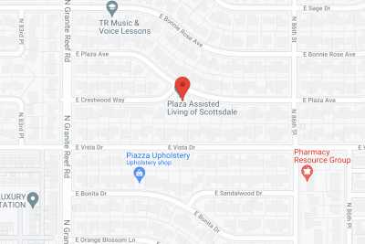 The Plaza Assisted Living of Scottsdale in google map