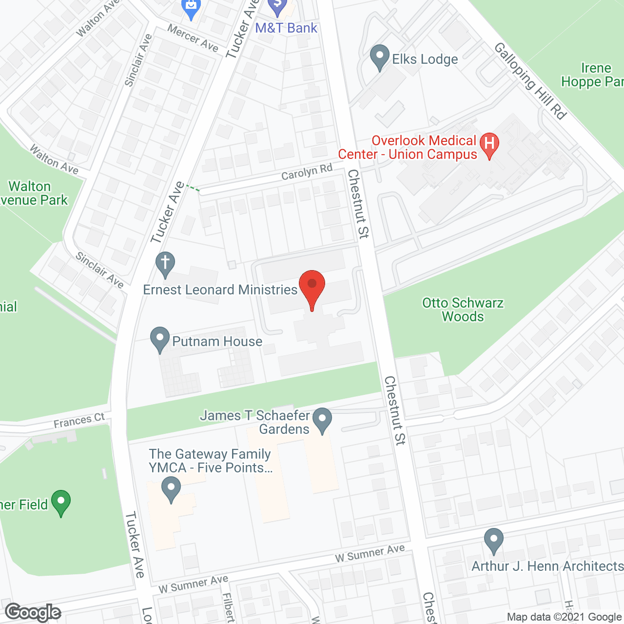 Cornell Care and Rehabilitation Center in google map