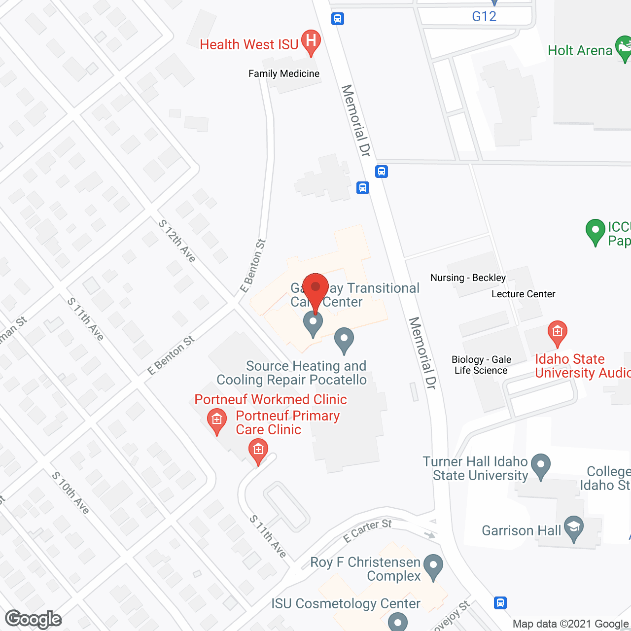 Pocatello Care 7 Rehabilitation Center in google map