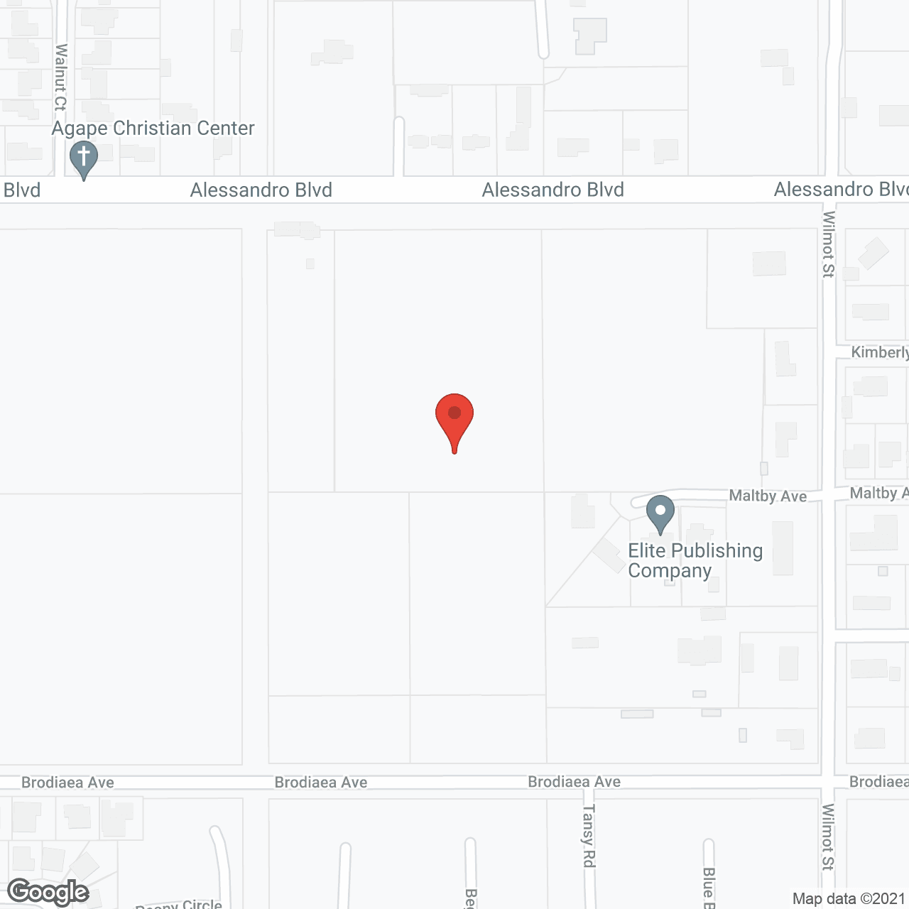 Rancho Belago in google map