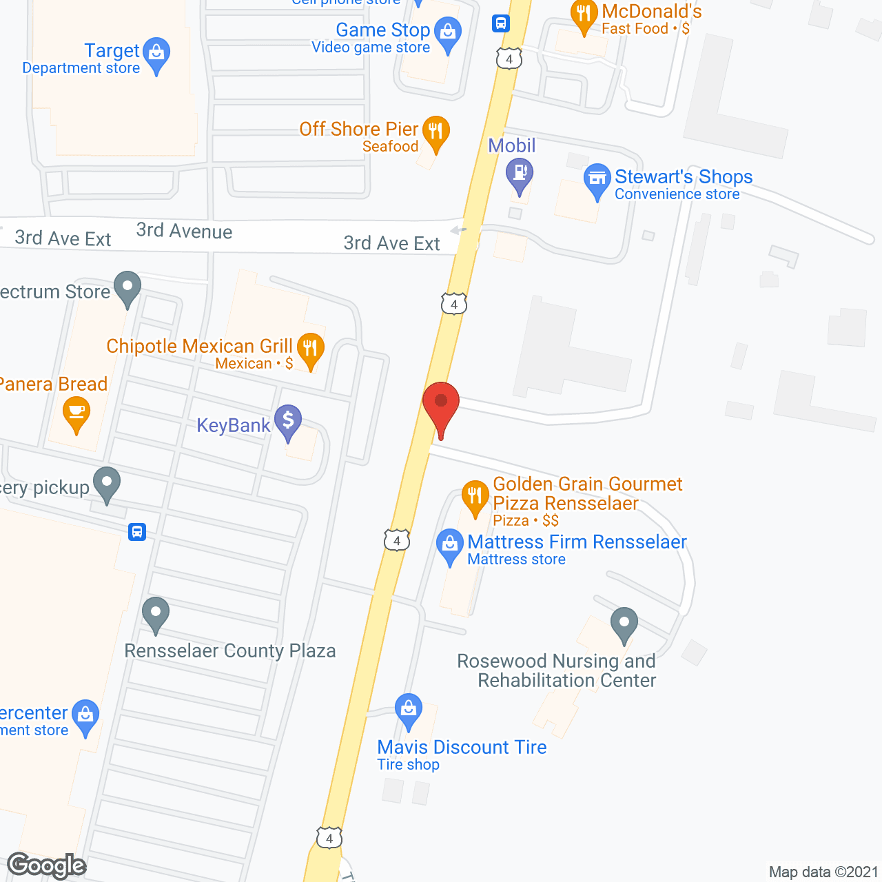 Rosewood Gardens in google map