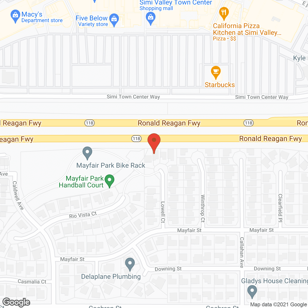 Simi Valley Residential Care I in google map