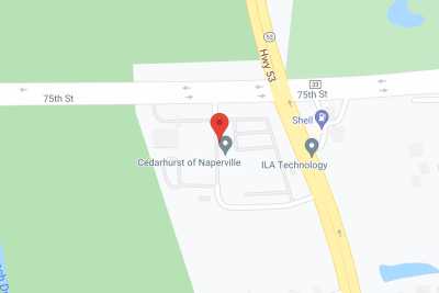 Cedarhurst of Naperville/Woodridge in google map