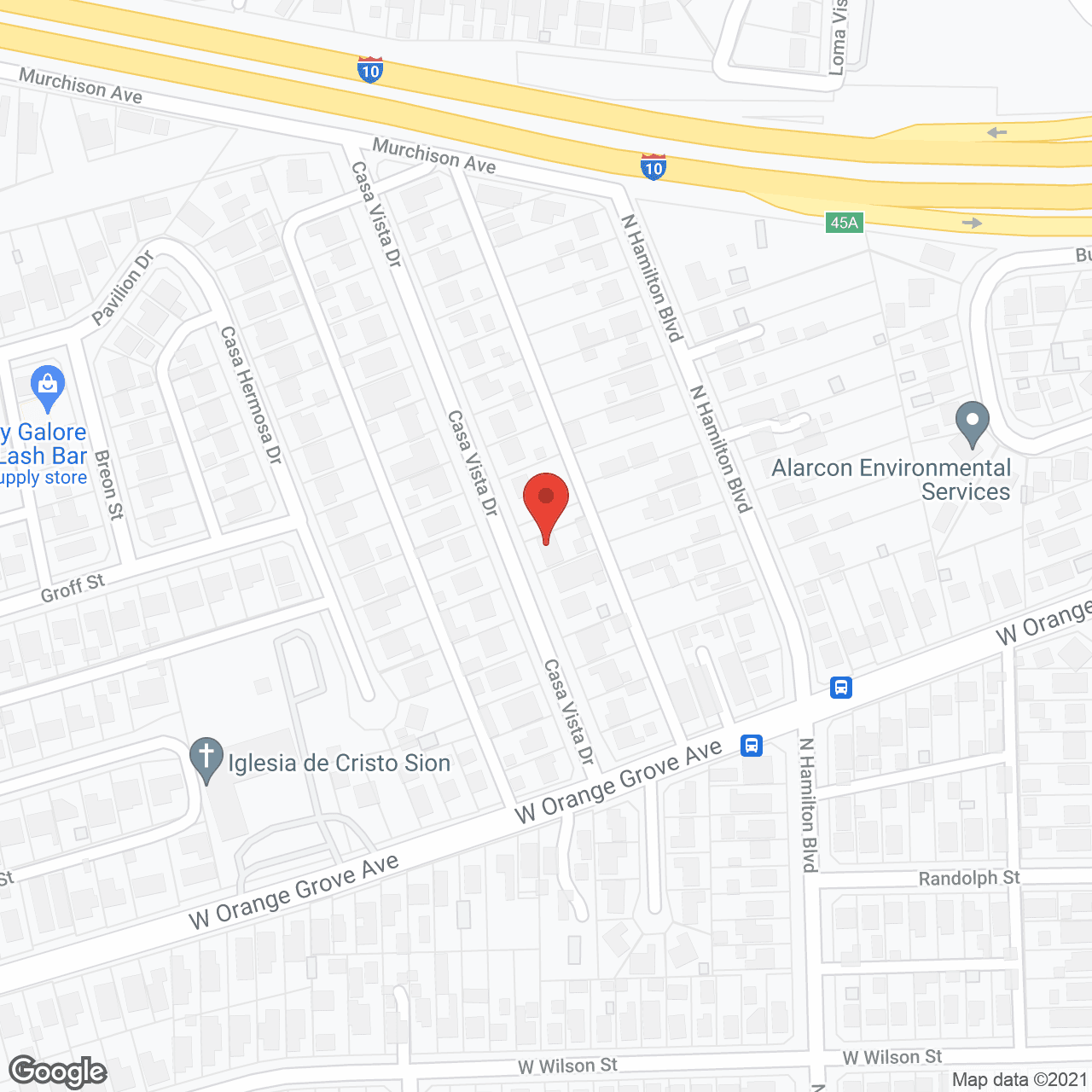 Evexia Independent Living For Seniors in google map
