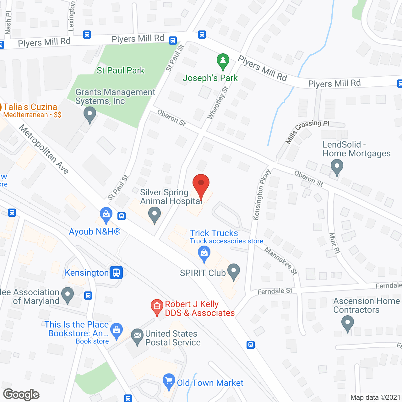 Truevine Home Healthcare of Kensington MD in google map