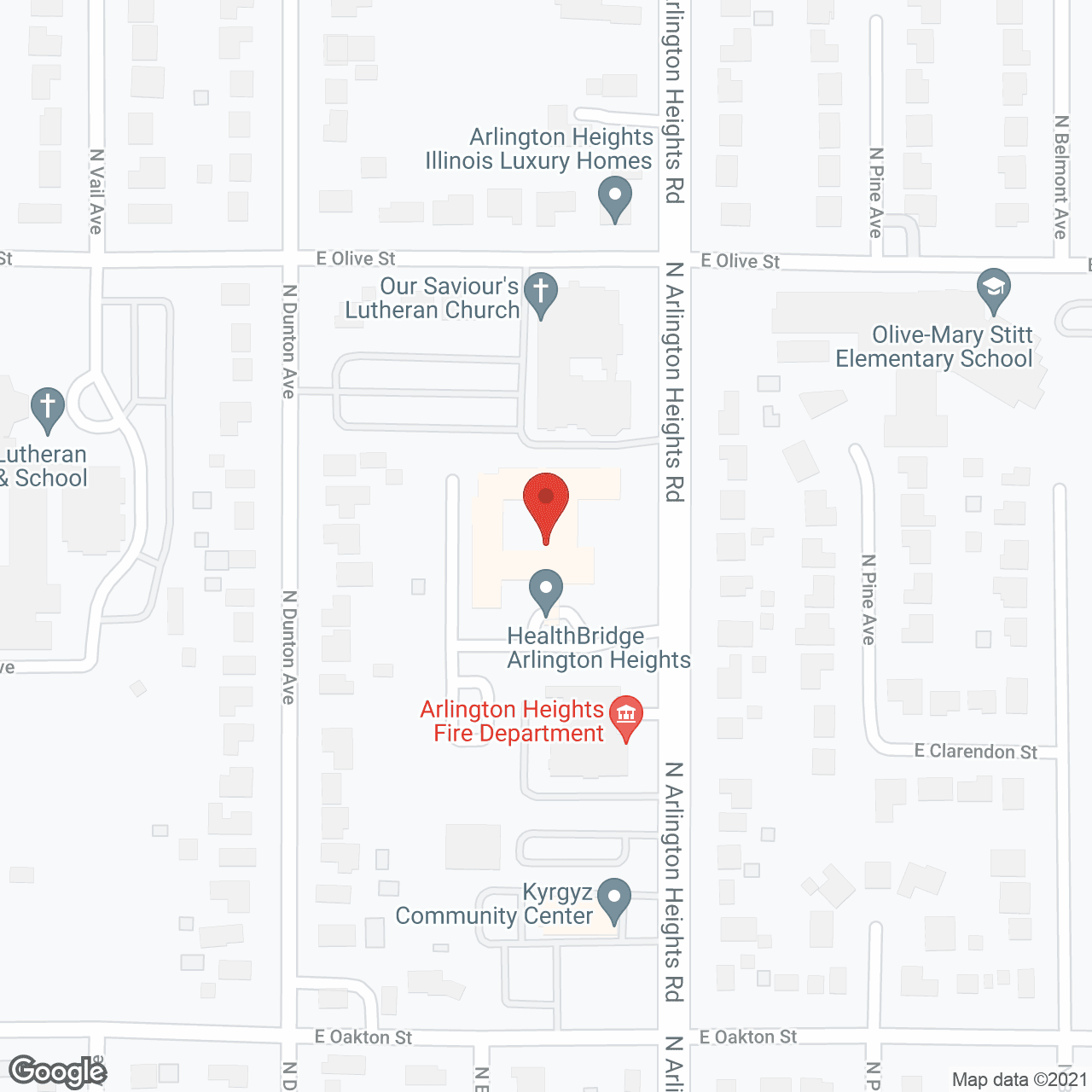 New Summit Rehabilitation and Healthcare in google map