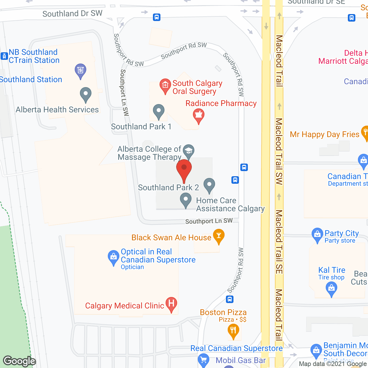 Home Care Assistance Calgary in google map