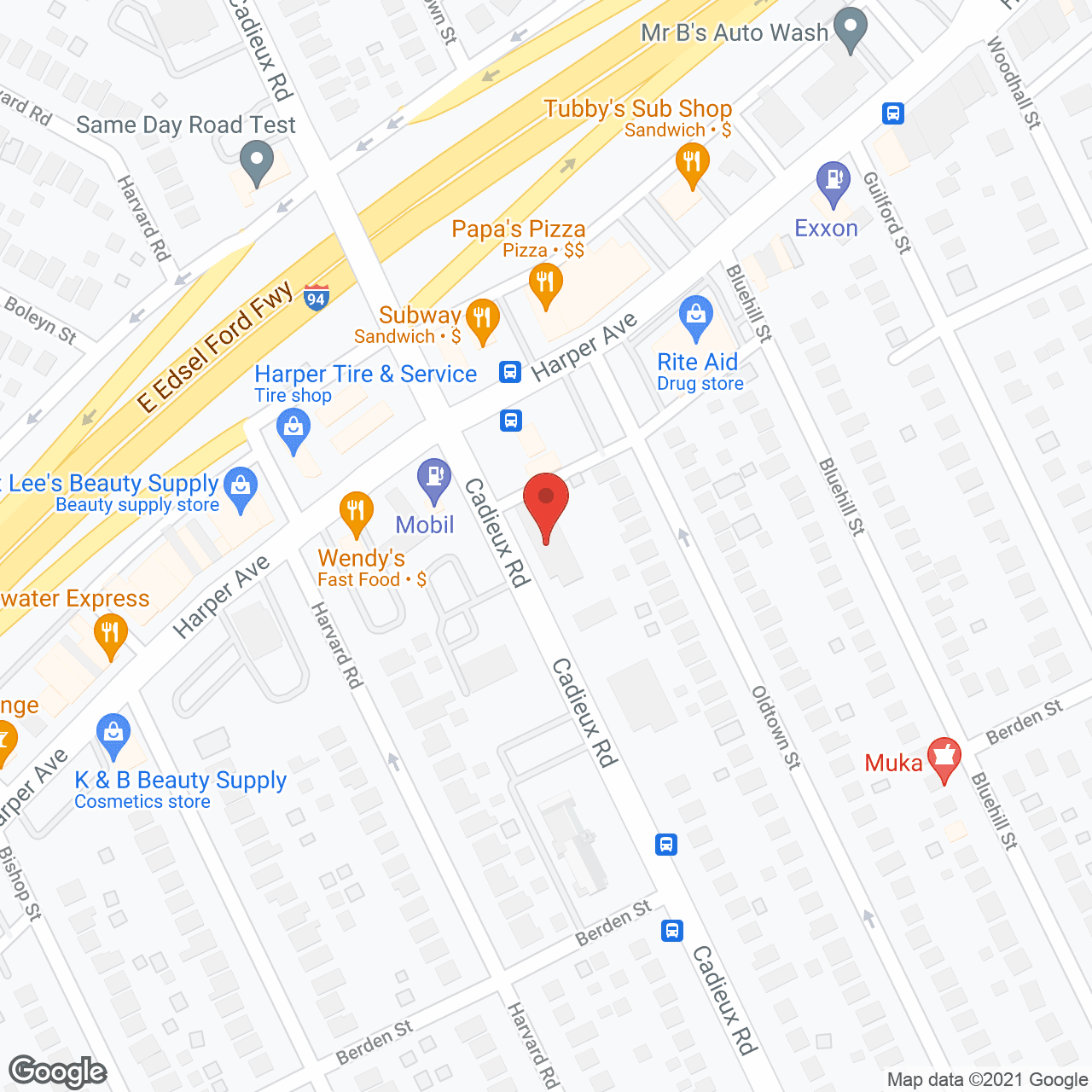 Parkeast Healthcare Center in google map