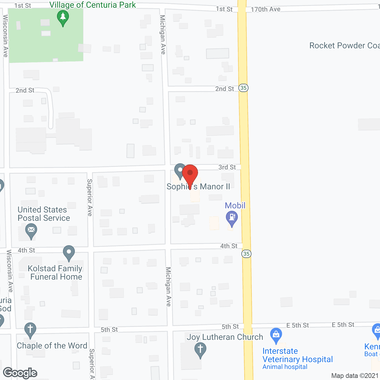 Sophie's Manor Assisted Living II in google map