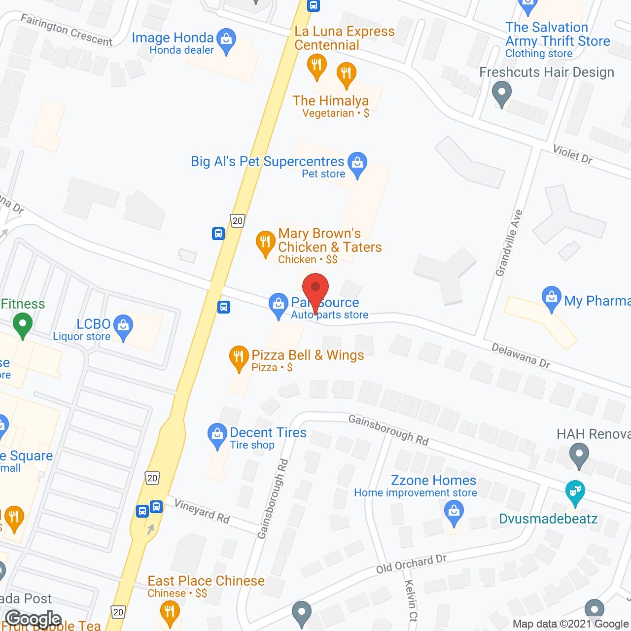 Hamilton Rest Home in google map