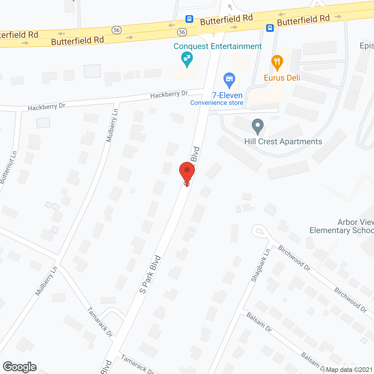 Maple Glen Memory Care in google map