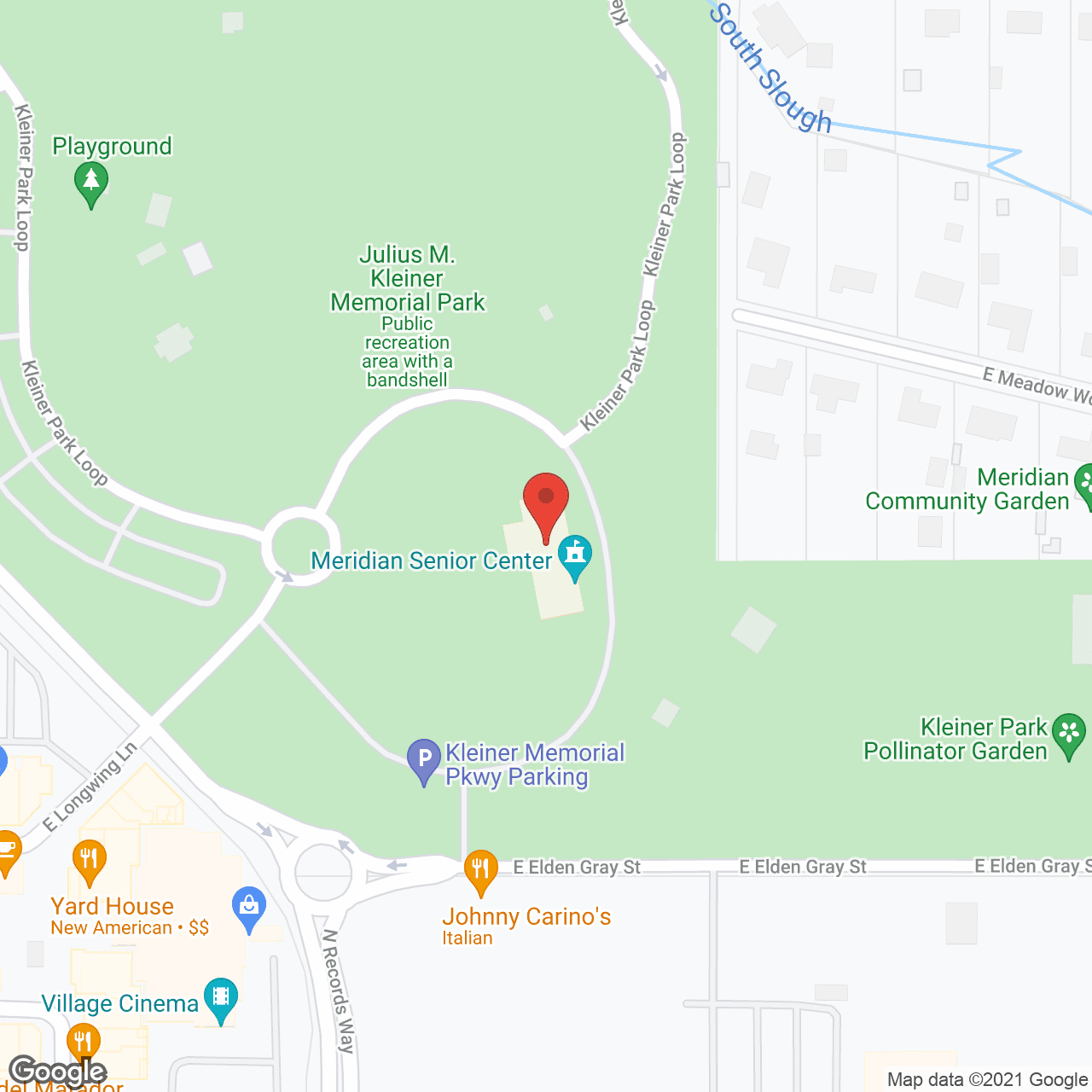 Center At The Park in google map