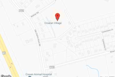 Croatan Village in google map