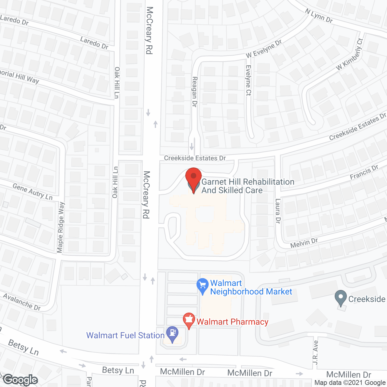 Garnet Hill Rehabilitation And Skilled Care in google map