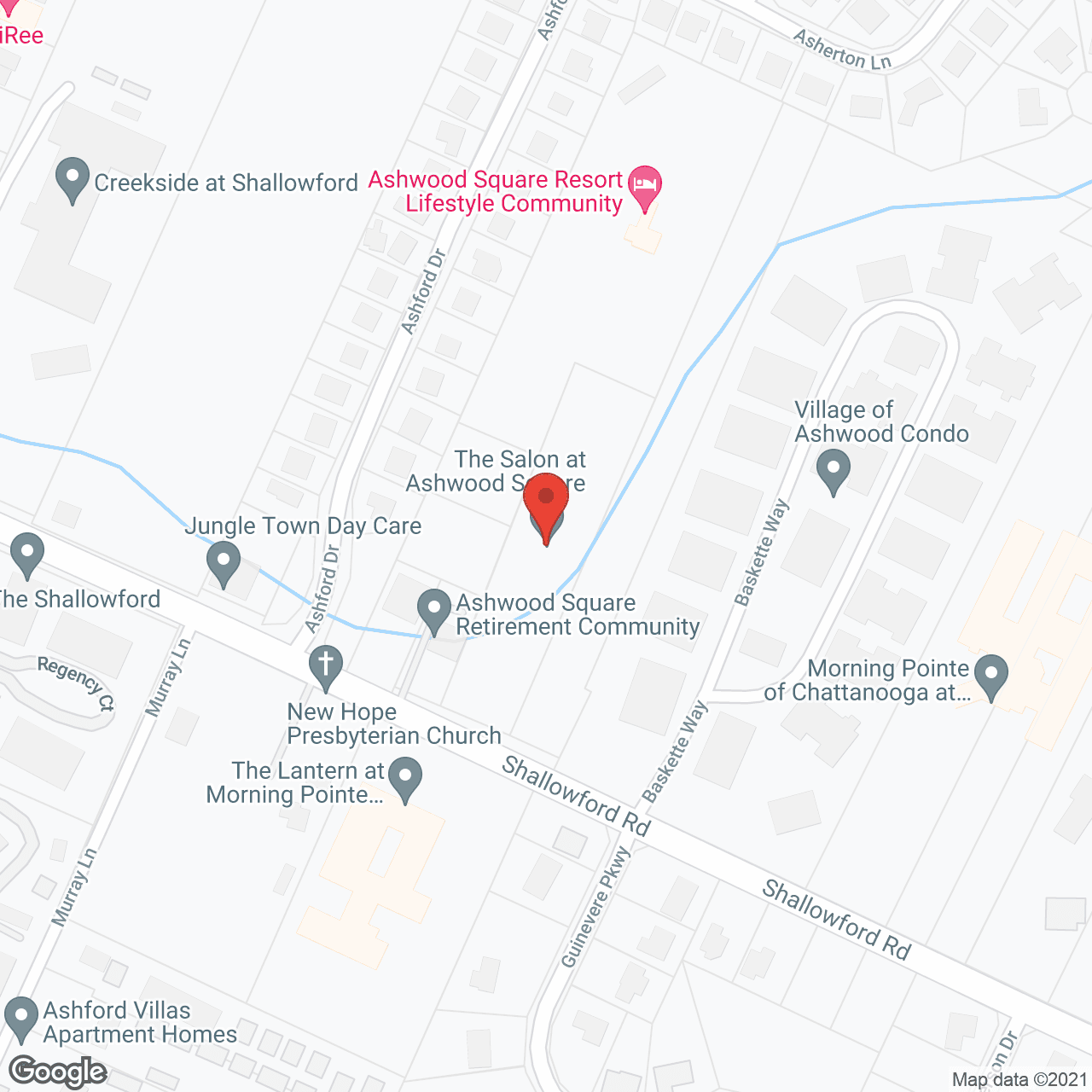 Ashwood Square Retirement Community in google map