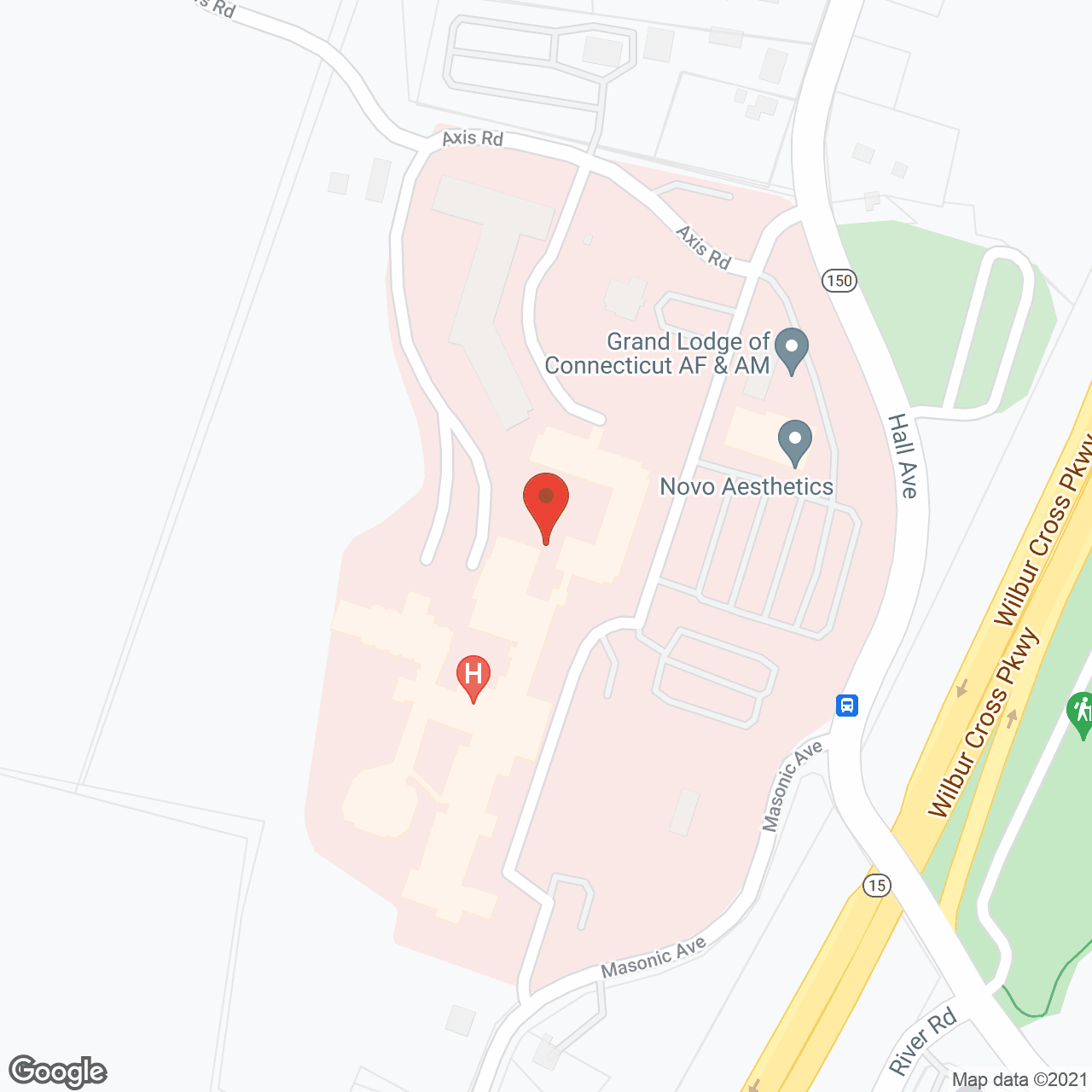 Masonicare in google map
