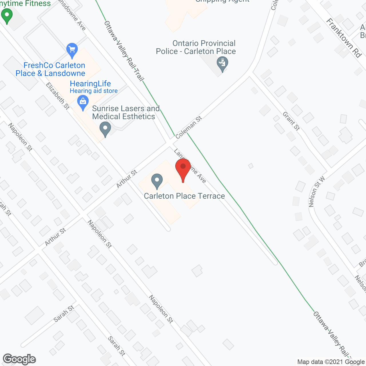 Carleton Place Terrace in google map