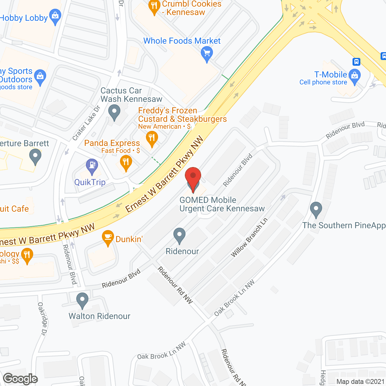 Alta Ridenour Senior Apartments in google map