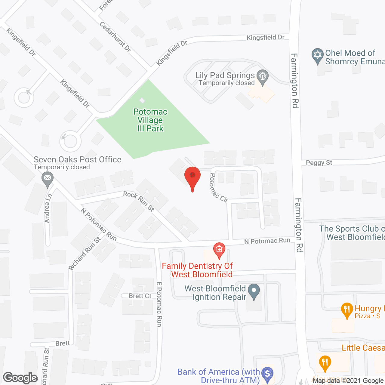 Knollwood Villa in google map
