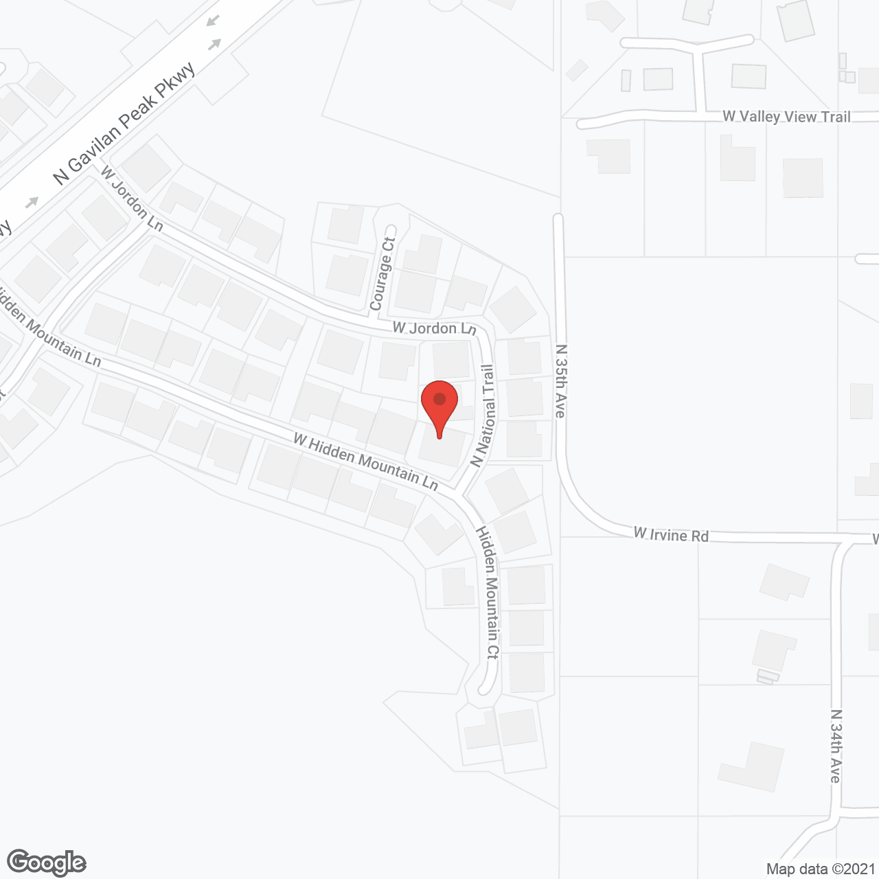 Anthem Az Seniors in google map