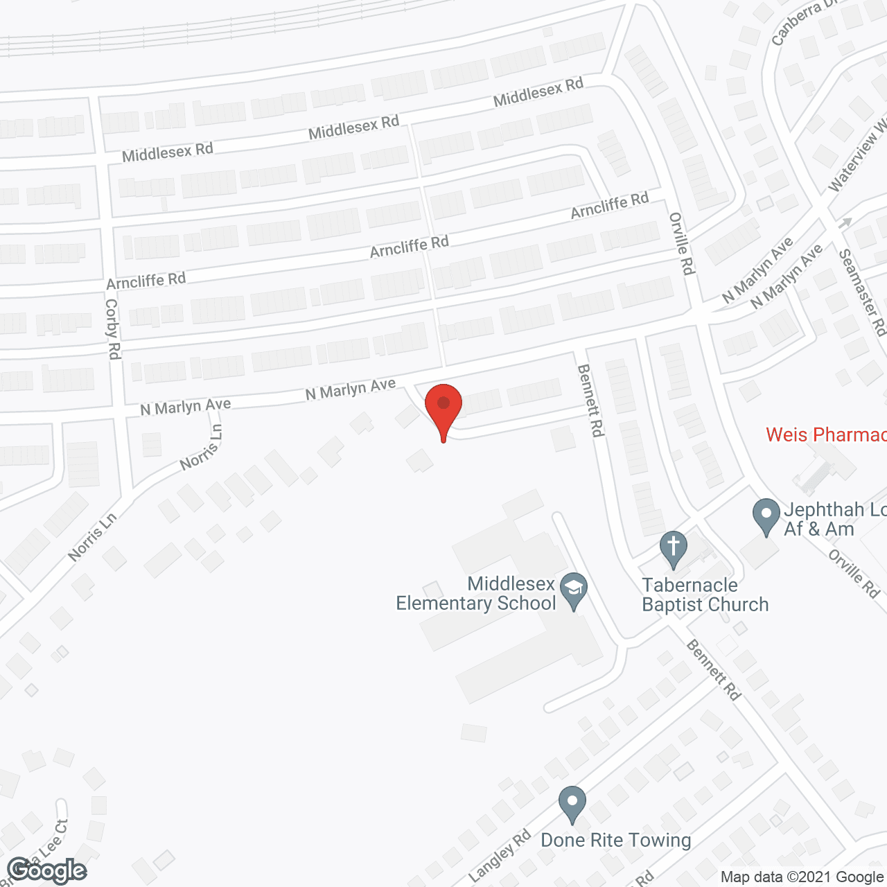 Marlyn Place Assisted Living in google map