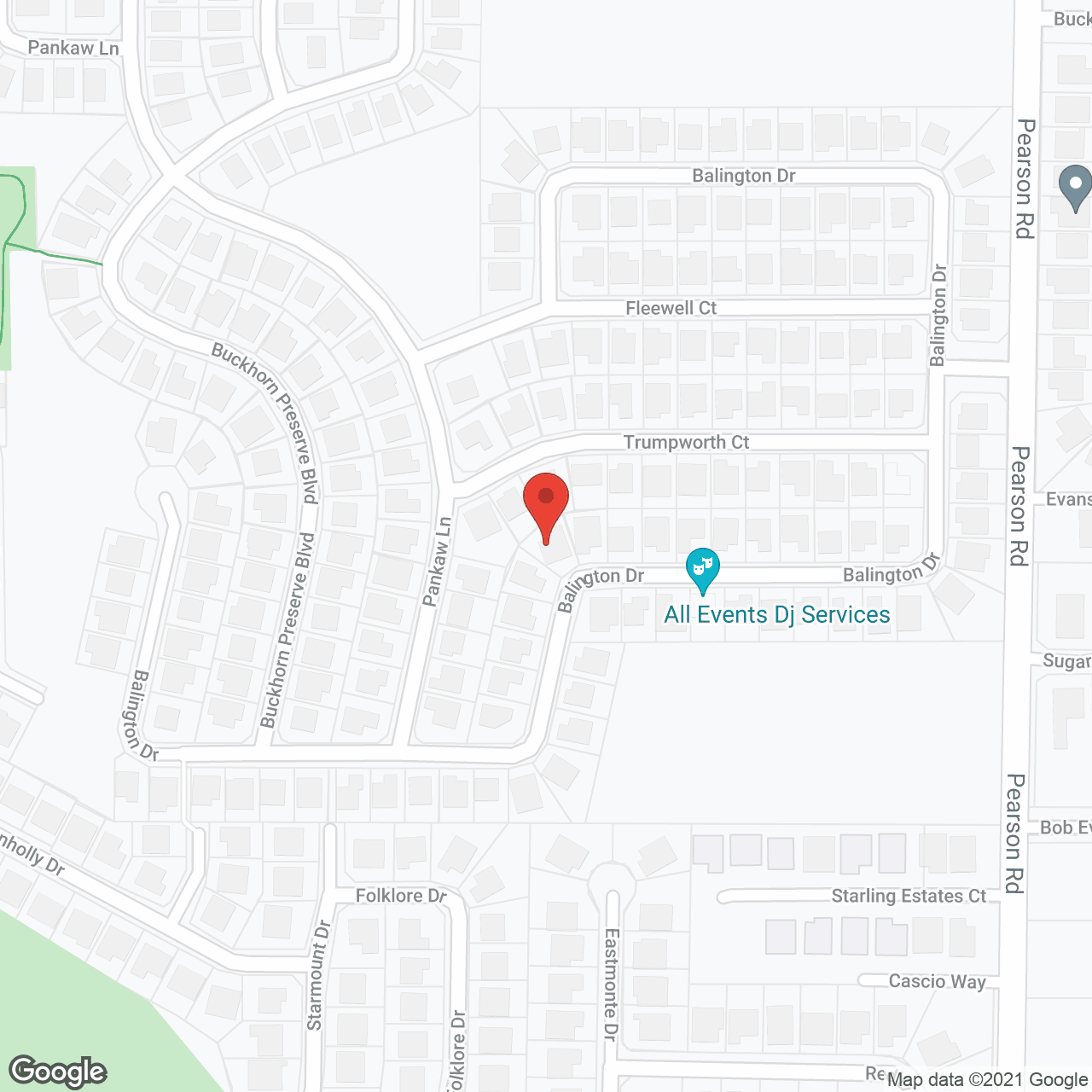 Von's Adult Family Care Home in google map