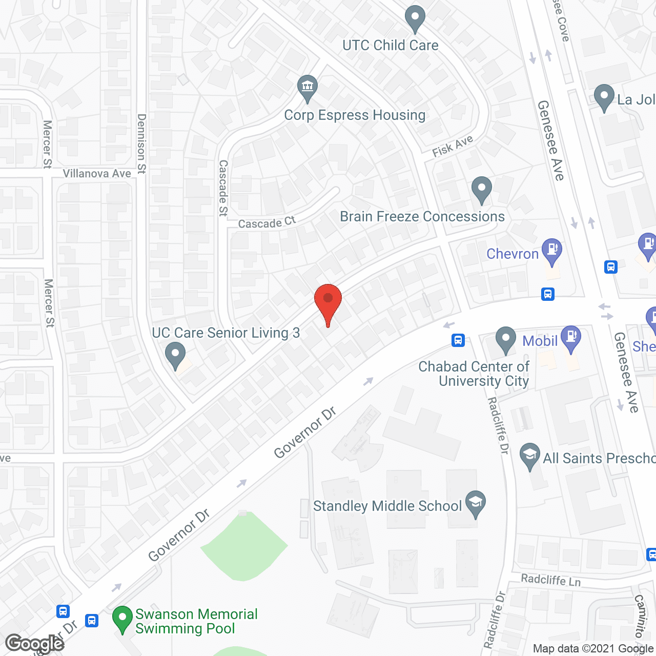 Santa Martha Residential in google map