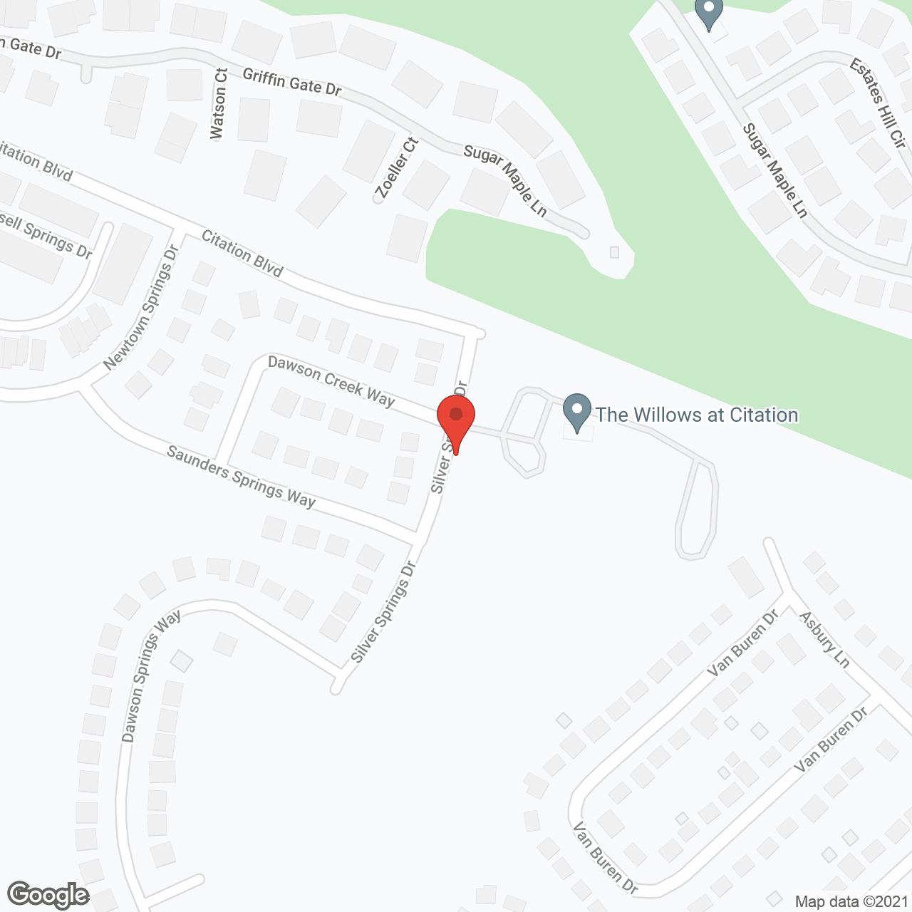 The Willows at Citation (Memory Care Opening Fall 2018) in google map