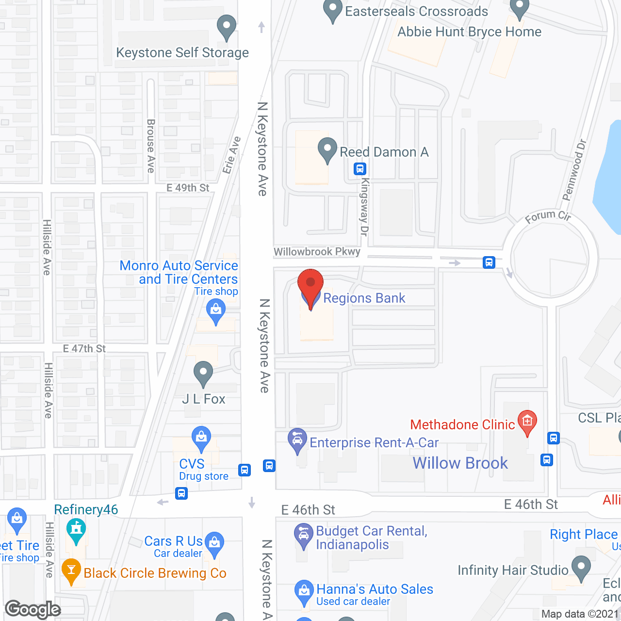 Visiting Nurse Svc Inc in google map