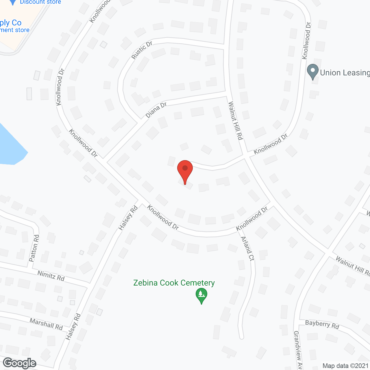 Total Home Care in google map