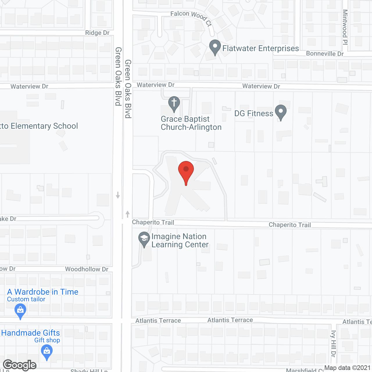 Green Oaks Nursing and Rehab in google map