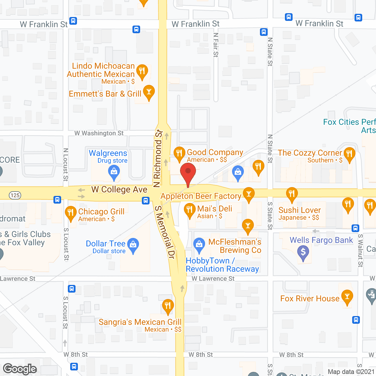 Ballard Glenn in google map